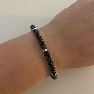 Lagos Jewelry, Black and White Caviar Bracelet